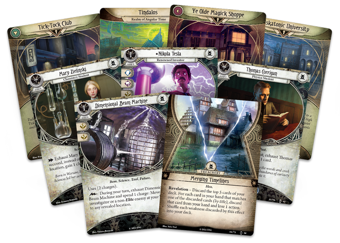 Arkham Horror : The Card Game - Machinations Through Time Scenario Pack